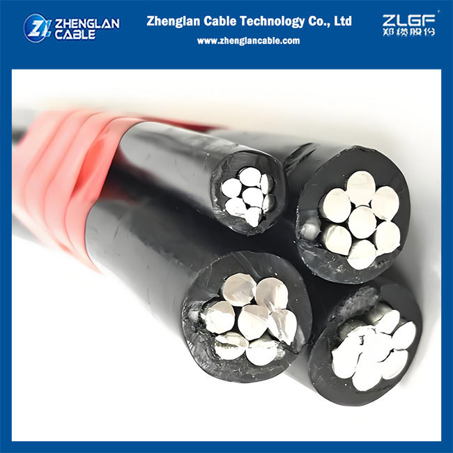Aerial bundled cable Pre-assembled 4x16mm² NFC 33-209 cable product view
