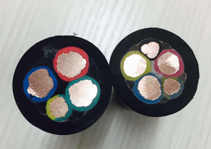 Apa tujuan dan prinsip pemilihan kabel berselubung karet?（1）