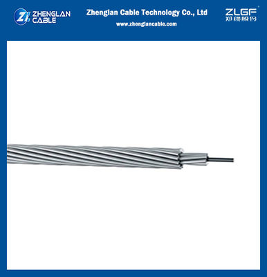 Konduktor Aluminium Baja Tahan Tegangan Rendah Saluran Udara 240/40 Acsr 0.6/1kv Tanpa Isolasi