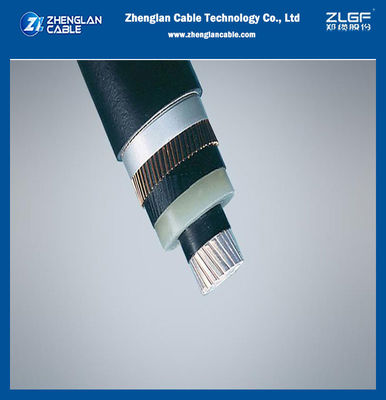Kabel Listrik Bawah Tanah Aluminium 12 / 20kv 3 Inti Tembaga Berpelindung XLPE 240mm2 300mm2