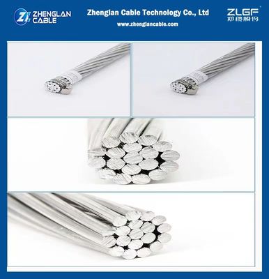 AAC 1000 AWG Aluminium Bare Conductor Hawkweed ASTM B 231 Pencetakan Tinta