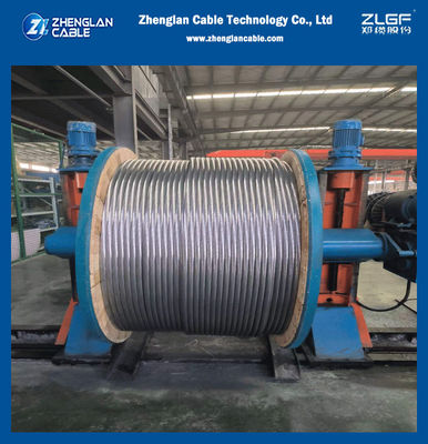 Konduktor Aluminium Telanjang 1350-H19 AAC Coreopsis 1590 MCM Standar yang Berlaku ASTM B230 ASTM B231