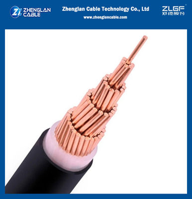 Kabel Tembaga Tanpa Lapis Berselubung PVC Berisolasi XLPE Inti Tunggal 0,6/1kV