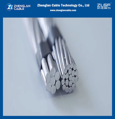 ASTER 117mm2 Konduktor Almelec Aluminium Murni Semua Paduan Aluminium NF C 34-125 Untuk Saluran Distribusi