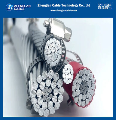 Konduktor Bare ASTER 75.5mm2 Bare Almelec All Aluminium Alloy Konduktor NF C 34-125 Untuk Jalur Distribusi