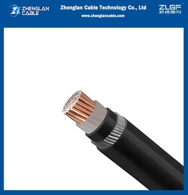 Kabel Daya Tegangan Rendah Aluminium Kawat Lapis Baja CU/XLPE/PVC/AWA/PVC 0.6/1KV 1x300mm2 IEC60502-1