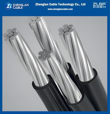 KABEL LV ABC CAAI 0.6/1KV 2x35+16+NA25mm²IEC60502-1 Kabel Isolasi Udara Kabel Aluminium Isolasi XLPE