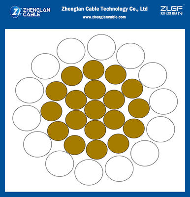 ACAR 300MCM 15/4 Aluminum 1350-H19 Wires With Concentrically Stranded About An Aluminum Alloy 6201-T81 Core