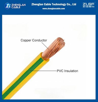 Kabel Bangunan CU/PVC Kelas 5 450/750V 1.5mm2 Kabel Fleksibel Konduktor Tembaga PVC Terisolasi IEC60227