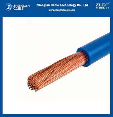 Kabel Tembaga H07V-K CU/PVC Kelas 5 450/750V 2.5mm2 Kabel Tembaga Berisolasi PVC 90°C IEC60227