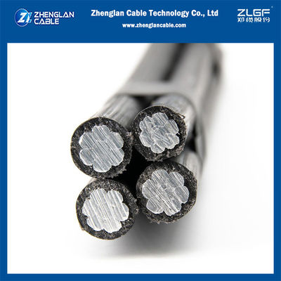 Kabel ABC 1KV 3x50+1x35mm2 Inti Aluminium Isolasi XLPE Paduan Aluminium Isolasi XLPE NTP 370.254