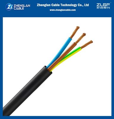 Kabel RV-K Kabel Listrik Fleksibel XLPE Isolusi PVC Sheath Kelas 5 Konduktor Tembaga 0,6/1kv CU/XLPE/PVC 3x35mm2