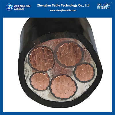 1KV XLPE Terisolasi LSZH Kabel Listrik Berlapis 3x25+2x16mm2 IEC60502-1
