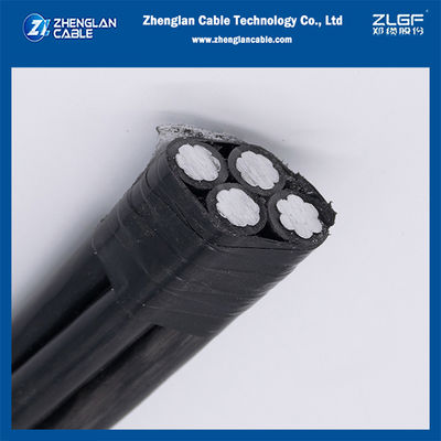 Kabel kumpulan udara 1KV Kabel ABC AAC/XLPE 4x16mm2 SANS 1418-1/PIESA1004-1