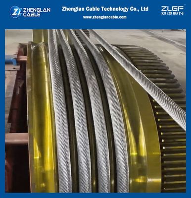 Kawat Telanjang Overhead AAAC 25mm2 untuk jalur distribusi dan transmisi daya.