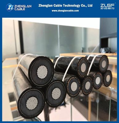Kabel Tegangan Menengah NFC 33-226 Tiga – inti kabel AL/XLPE/PE Kabel Terisolasi Udara Solusi Utama untuk Distribusi Daya Udara
