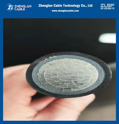 15kV Self-Supporting Aluminium XLPE Medium Voltage Overhead Cable Wire Kayu 2-3 Lapisan Single Core Cable