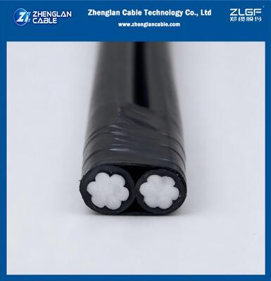 0.6/1kV Kabel Terisolasi AAC/XLPE 2Cx50sqmm Alunimun dengan isolasi XLPE LV ABC Kabel