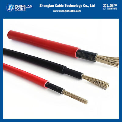 Kabel PV Surya inti tunggal TUV Disetujui Kawat Panel Surya Tembaga DC 1,5kV - Kabel Fotovoltaik untuk Sistem Tenaga Surya