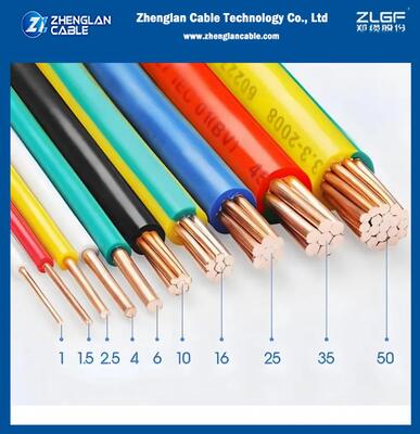 450/750v Building Wire Electrical Cable Wire House Wiring CU/PVC 70mm2 IEC 60228