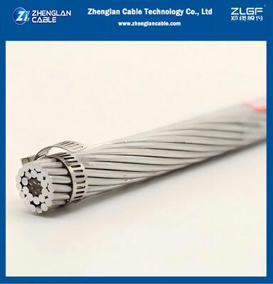 ACSR SWAN 4AWG AL: 6/2.12 ST: 1/2.12 Konduktor Baja Bertulang Telanjang Overhead ASTM B232