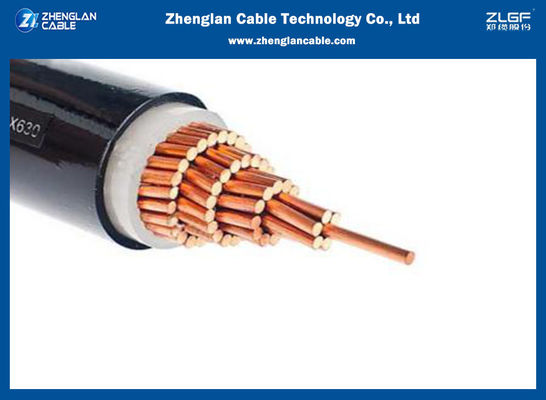 8.7 / 15KV Unarmoured Medium Voltage Power Cables Single / Tiga Inti Listrik