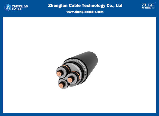 Kabel Daya Tegangan Menengah 240SQMM Diblokir Air Memanjang