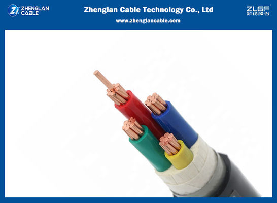 1kv XLPE Terisolasi LSOH Tembaga Kabel Lapisan 3x150 + 1x70sqmm