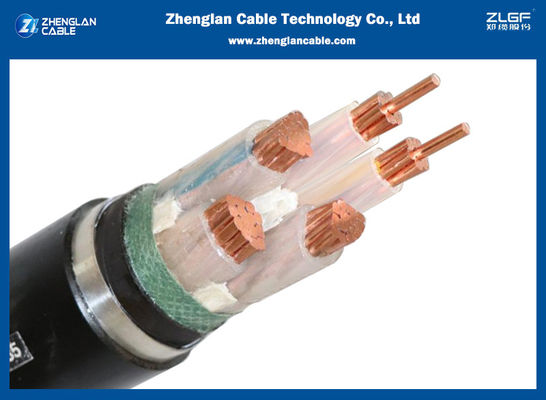 Kabel Daya Tegangan Rendah Berisolasi Xlpe Kabel Daya Berpelindung STA Inti Tembaga 5x16mm persegi