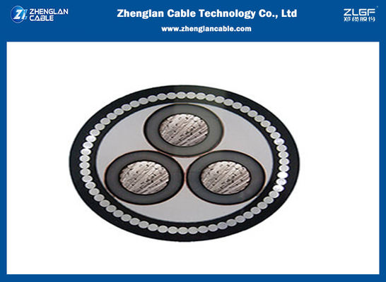 12.7/22(24)KV 3Cx185sqmm Kabel Isolasi Multi XLPE 12/20(24)KV IEC60502-2